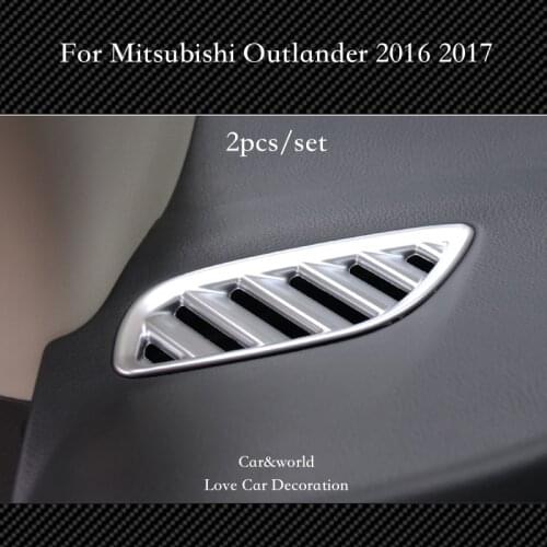 Accessories For 2013-2020 Mitsubishi Outlander Small Air Conditioning outlet cover Trim Auto Interior Decoration Car-Styling