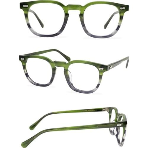 Belight Optical Japan Handmade Good Quality Women Men Acetate Prescription Eyeglasses Optical Spectacle Frame Eyewear 9567