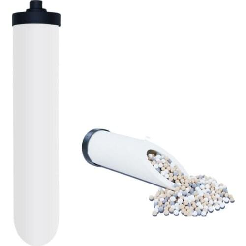 Water Filter Parts ceramic Composite cartridge 10 inches 0.1 micron