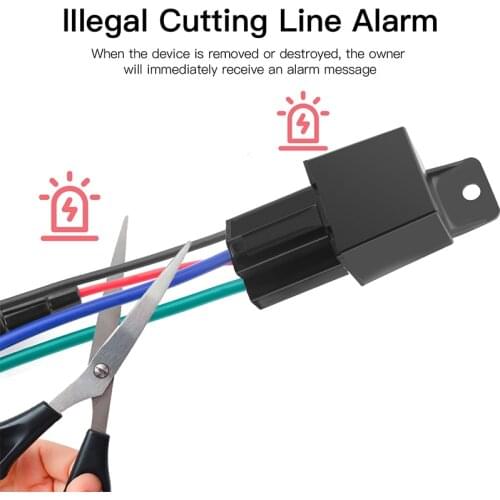 Motorcycles C13 GPS Locator Tracking Car Relay GPS Tracker Tracking Device Locator Remote Control Anti-theft SMS alarm System