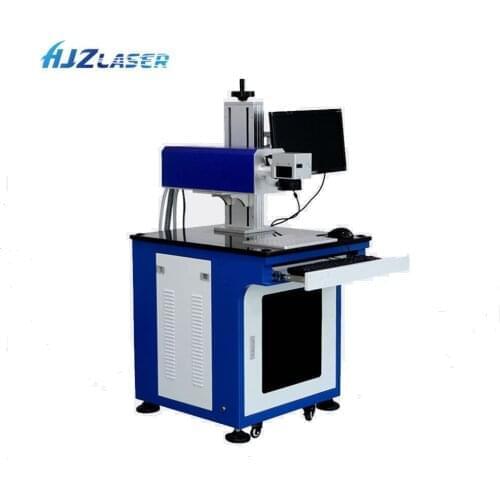 HJZ 3W tabletop hot sale uv laser marking machine for cosmetics sponge