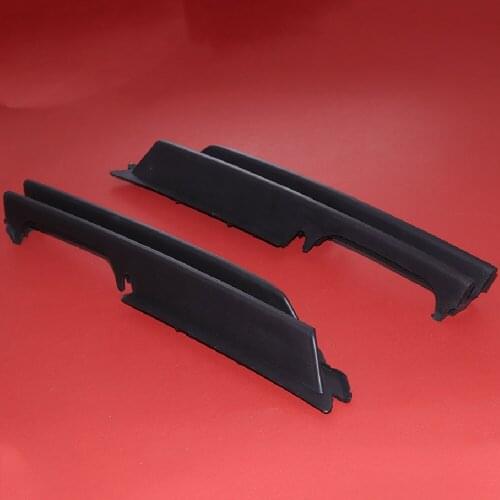 JEAZEA 1Pair Left Right Side Bumper Lower Side Lateral Grille 51117032613 51117032614 Fit For BMW E46 320i 330i 325xi 325i 4Door