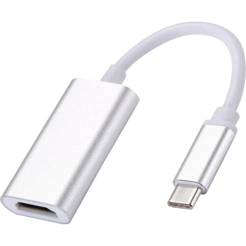 USB Type C to HDMI-compatible Cable Adapter 4K HD Conversion Cable for MacBook Samsung Huawei Cellphones Tablet Laptop