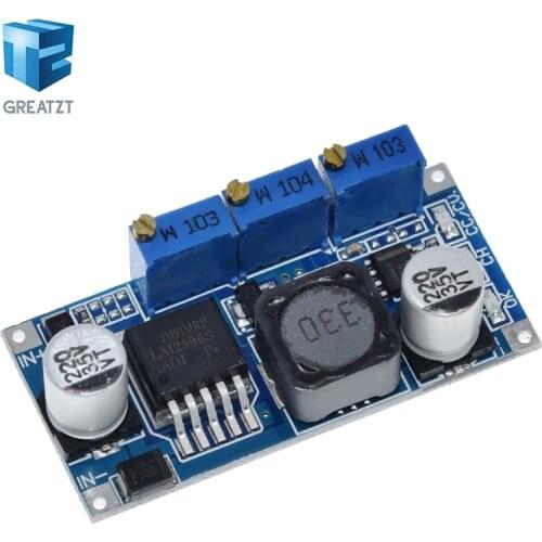 LM2596 DC-DC Step Down CC CV Power Supply Module LED Driver Battery Charger Adjustable LM2596S Constant Current Voltage good