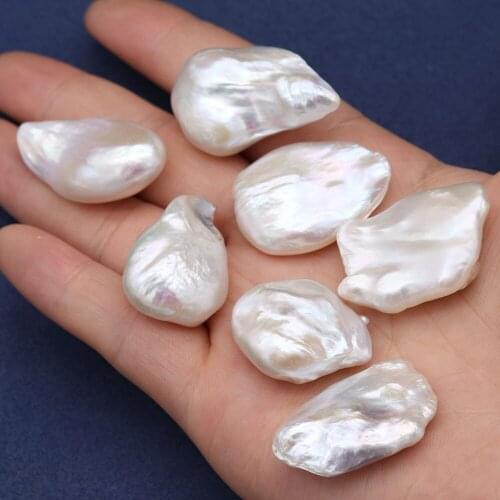 Natural Pearl Loose Beads Irregular Shape Non-porous Tail Beads For DIY Necklace New Fashion Decorative Jewelry