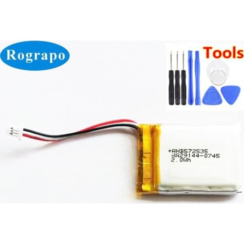 New Battery For Logitech MX Anywhere 2 Anywhere2 Anywhere2S AHB572535 3.7V 520mAh Accumulator 3-wire Plug+tools