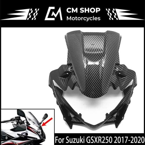 Motorcycle Carbon Fiber Fairing Parts ABS Protective Shell Injection Molded Suitable For SUZUKI GSXR250 2017 2020