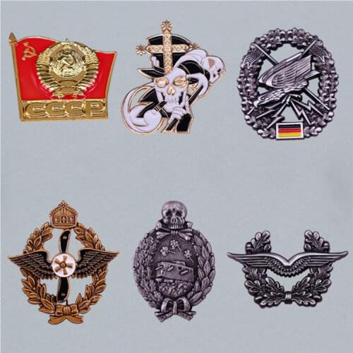 Originality Retro Troops Badge Brooch Denim Jacket Backpack Pin Decoration Given Friends And Fans Gifts