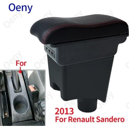 For Renault Sandero Logan 2 Armrest For Nissan Almera G15 Car Armrest box For Lada LARGUS Storage box car accessories Interior