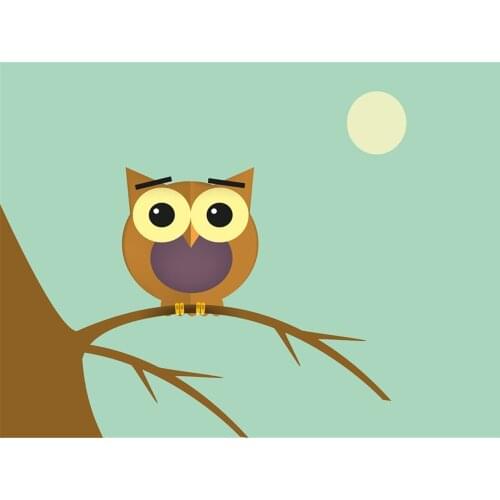 DIY Diamond 5D Embroidery Paintings Resin Square Rhinestone Full Pasted Unfinished Christmas painting Cross Stitch Owl Moon