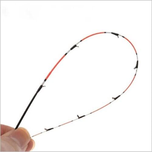 1pcs/pack 55cm half/full titanium alloy luminous raft stick tip fishing pole stem crane repair refit replacement fishing tackle