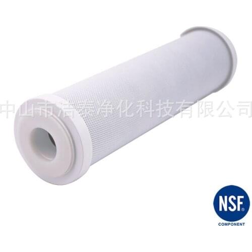 Zhichun brand universal water purifier filter core CTO sintered activated carbon rod prefilter Water Purifier accessories