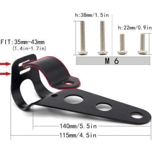 YEGEXO Motorcycle Headlight Mounts