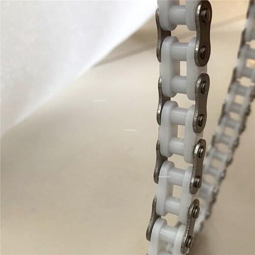 35B 06C Nylon conveyor Engineering plastic chain SMT Nylon Plug-in chain 5 meters Pitch 9.525MM DIY production equipment