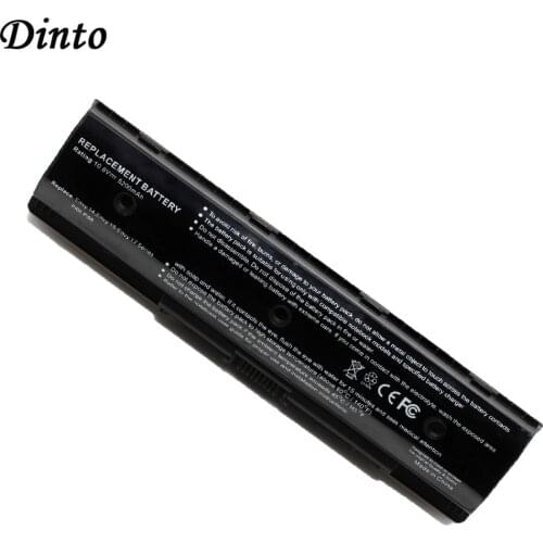 Dinto 10.8V 5200mAh 6 Cells Laptop Battery for HP PI06 P106 PI09 HSTNN-UB4N HSTNN-YB4O for Envy 14t 14z 15 15t 15z 17 17t