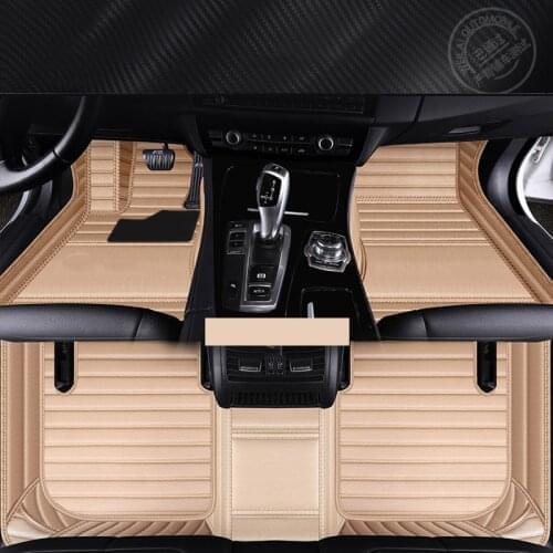 Car floor mats For ford fiesta mk7 fusion focus 3 mk1 mk3 explorer 5 ranger taurus edge mondeo mk4 kuga rugs carpet accessories