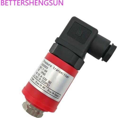Cooler Air-Conditioner Pressure Transmitter Sensor 0-500psi High Pressure 1-6v