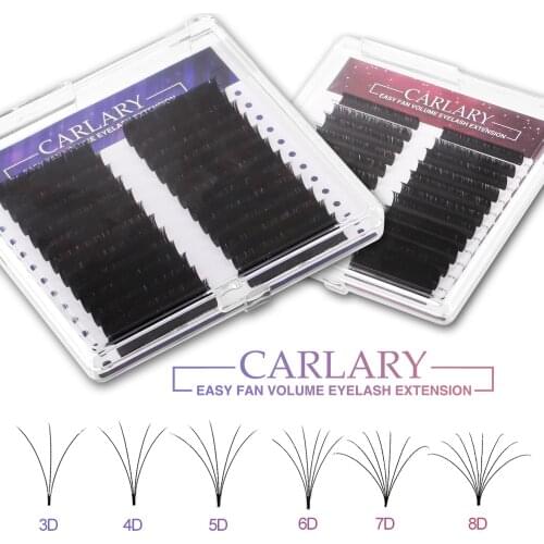 Muselash Easy Fan Lashes Individual Eyelashes Extension Fast Fanning Label Lashes Easy Fan Volume Mega Fanning Lash Extentions