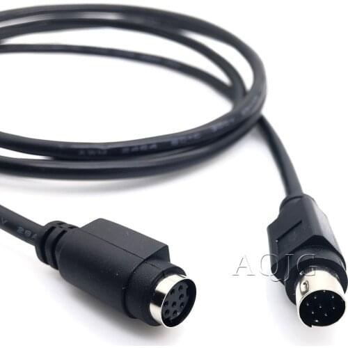 PLC MD8 Mini Din 8 Mini din 8 pin Male-Female 1.5M 3m cable Beige AQJG For sony