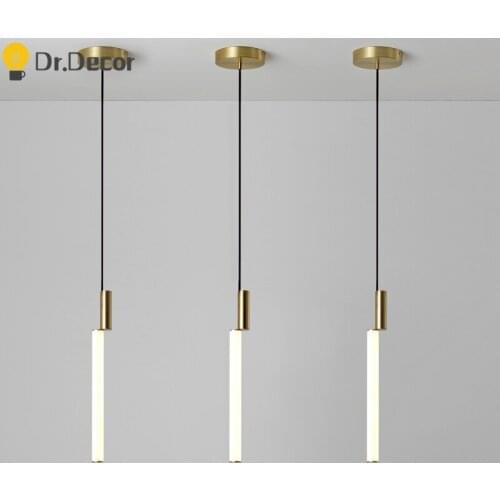 Nordic Simple LED LPendant Ights Lighting Bar Restaurant Bedroom Bedside Lamps Modern Pendant Lamp Cafe Living Room Luminaries