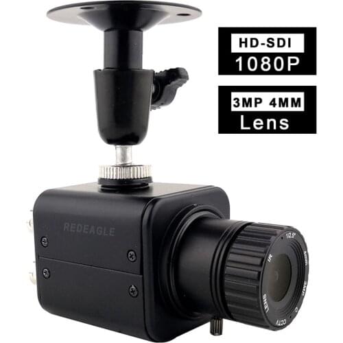 REDEAGLE CCTV 2.0MP 1080P HD SDI Camera Home Industrial Security Video Box Cameras 4MM CS Lens