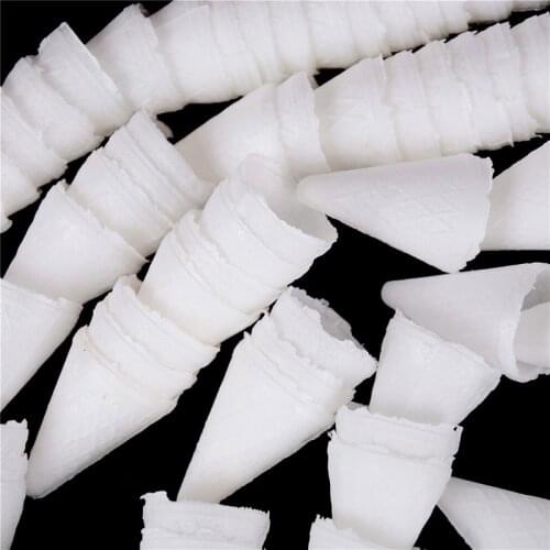 80Pcs/Pack Kitchen Glutinous Rice Cake Edible Bakeware Tools For Cakes Rose Flower Piping Dessert