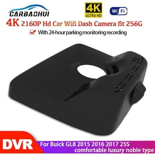 4K Hidden 2160P Plug and play Car Camera dash cam By APP Control For Buick GL8 2015 2016 2017 25S comfortable luxury noble type