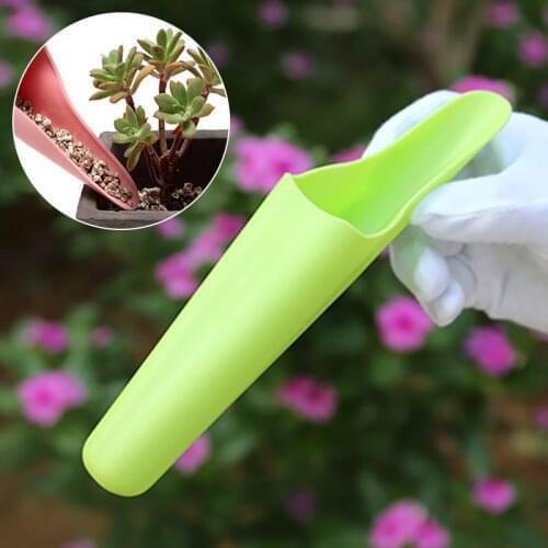 Utility Home Easy Clean Small Digging Shovel Cultivation Ergonomics Soil Scoop Plastic Shovel Bucket Succulent Planting Tools