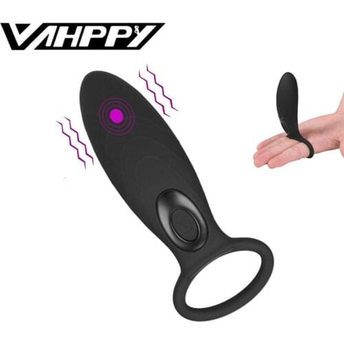 USB Rechargeable Vibrating Male Waterproof Delay Cockring Stimulate Vibrator Silicone Ring Penis Sex Toy for Men penis ring cock