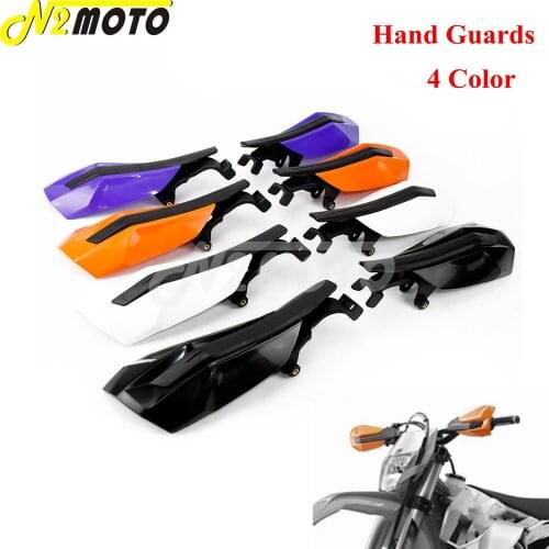 1 Pair Motorcycle Hand Guard Handle Protector Shield Kit For EXC-F XC XC-F XC-W 150/250/300/350/450/500 17-19 22mm Handlebar