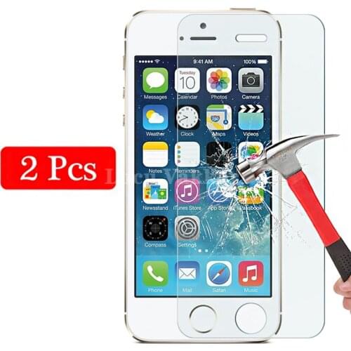 2pcs Tempered Glass On The For Iphone 6 S 6s 7 8 Plus 6splus protective glass For Apple I Phone Iphon 6plus 7plus 8plus safety