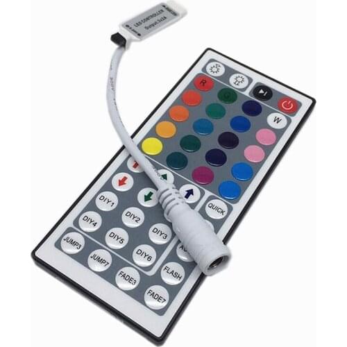 5PCS MINI RGB LED controller 44 key IR Remote Control for RGB LED strip, Free shipping