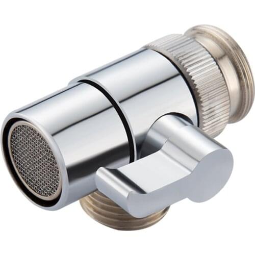 Switch Faucet Adapter Kitchen Sink Splitter Diverter Valve Water Tap Connector Faucet Valve Diverter For Toilet Bidet Shower