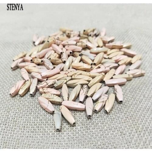 BEAUCHAMP Acrylic Loose Beads Findings Tassels Chandelier Jewelry Necklace Earrings Bracelet Making Accessories DIY