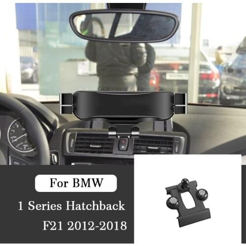 Car Mobile Phone Holder Mounts Stand GPS Gravity Bracket For BMW 1 Series F21 125i 116i 118i 120i 2012-2018 Accessories