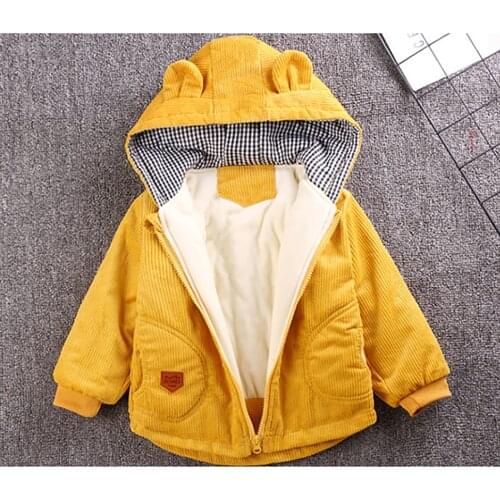 Childrens Warm Jackets Kids Sports Hooded Outerwear 2020 Winter New Baby Boy and Girl Clothes Stars Girls Jackets Kids Coat