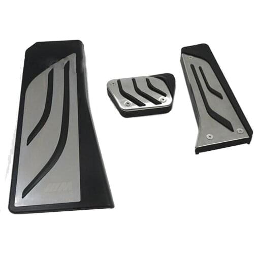 For BMW 5 6 7 Series E65 E67 E68 F01 F02 F10 F11 F07 F12 F13 Gas Brake Clutch Foot Rest Pedal Pad Replace