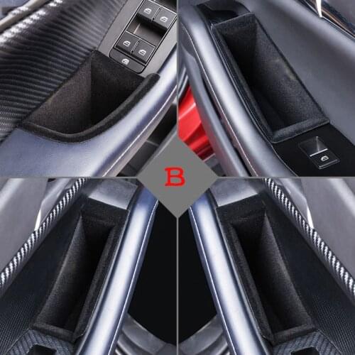 For Mazda CX30 CX-30 2020 2021 Car Door Armrest Storage Container Box Multi-function Box Interior Tidying Decoration Accessories