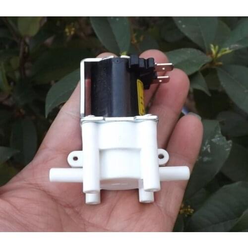 Miniature electric water valve switch DC24V drain valve normally closed solenoid valve