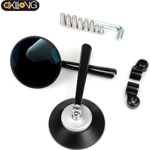 Motorcycle CNC Aluminum Rear View Rearview Mirrors Side Mirror For YAMAHA Honda Ducati Kawasaki NINJA250 300R Z250 VERSYS300X