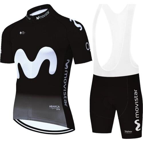 Ropa de hombre 2020 New movistar cycling jersey set Sports Cycling suit men summer 6xl cycling mens maillot ciclismo hombre