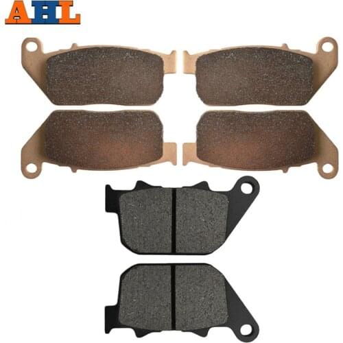 Motorcycle Front and Rear Brake Pads for HARLEY XL 883 R XL883R Sportster R 2005-2014 Black Brake Disc Pad