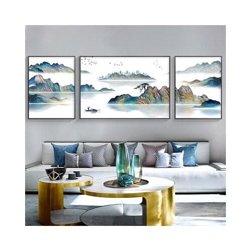 Custom Prints Wall Art Pictures Canvas Painting For Living Room Fashion Combination