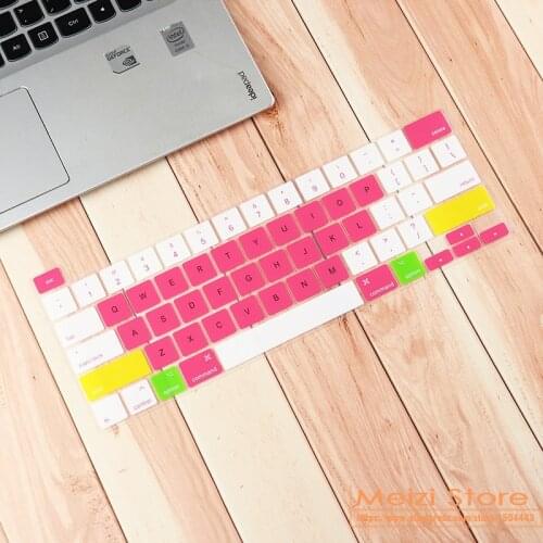Keyboard cover Skin Protector English US For MacBook Pro M1 13 inch 2020 A2289 A2251 A2338 2021 for MacBook Pro 16" A2141