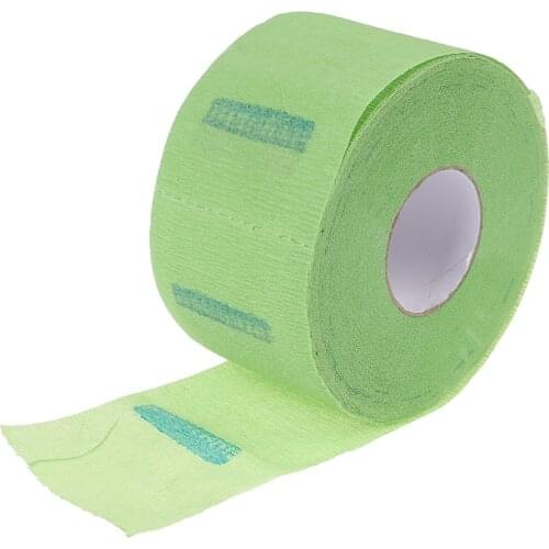 1Roll Necks Covering Neck Ruffle Roll Paper Hair Cutting Salon Hairdressing Collar Accessory Disposable Haircut Collar Paper