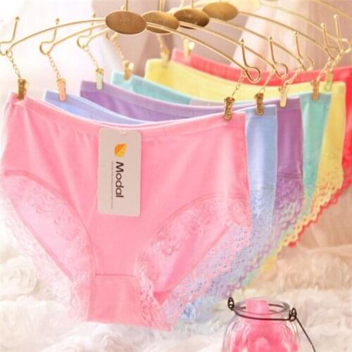 6 Fashion Cotton panties womens Childrens Girls Underwear Kids shorts priefs Comfort Multi-color SQ-017-6P