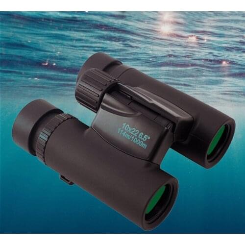 10x22 Binoculars High Quality Outdoor Travel Binoculars Professional High Magnification High Definition Low Light Binoculars