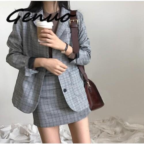 Женские костюмы с юбкой Genuo China At AliExpress