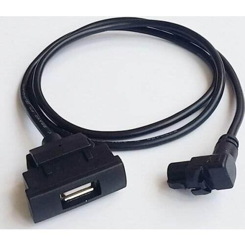 Biurlink RCD510 RNS315 USB Interface Slot Button Headunit Panel With Cable for Skoda Octavia