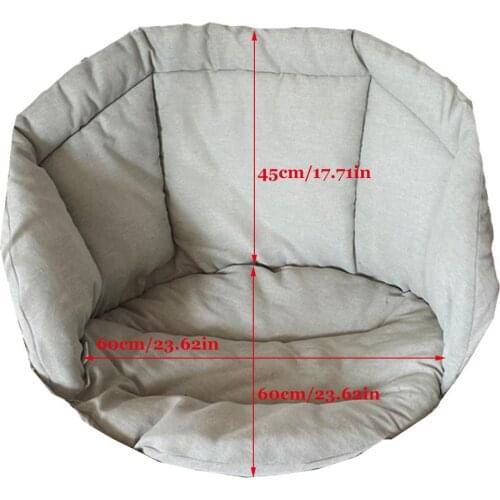 Comfort Semi-Enclosed One Seat Cushion for Office Chair Pain Relief Cushion Sciatica Bleacher Seats with Backs and Cushion